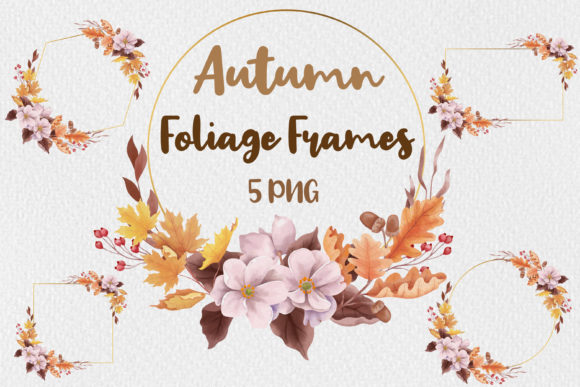 Download Autumn Foliage Frames Clipart - Art Collection