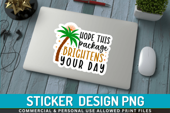 Download Hope This Package Brightens Sticker - Package Collection