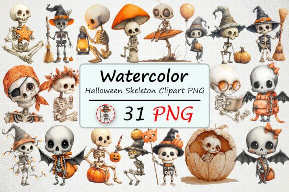 Download Halloween Skeleton Clipart PNG - Art Collection