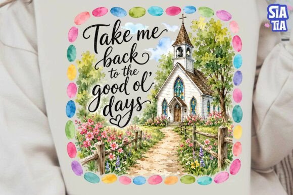 Download Country Church Good Old Days PNG Clipart - Art Collection