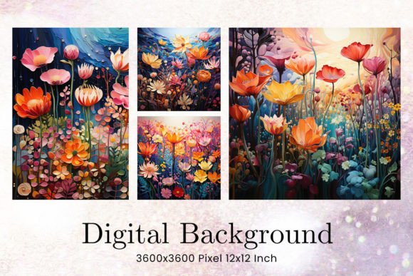 Download Flower Backgrounds Wall Art Wallpaper - Art Collection