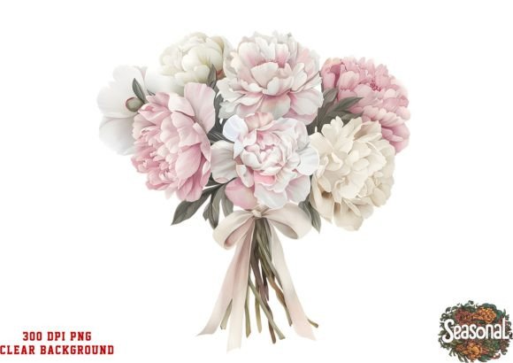 Download Watercolor Dusty Pink Peonies Cliparts - Art Collection