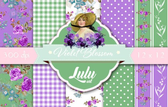 Download Violet Blossom Patterns - Blossom patterns Collection