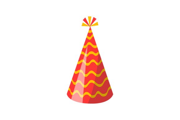 Download Party Hat Vector Illustration. Colorful - Art Collection