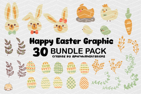 Download Happy Easter Boho Graphics Clipart - Art Collection