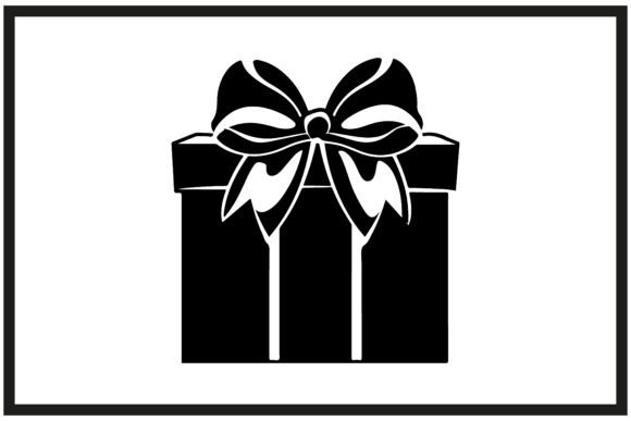 Download Birthday Present Silhouette Vector - Premium Resources