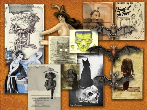 Download Halloween Graphics Vintage Art - Art Collection