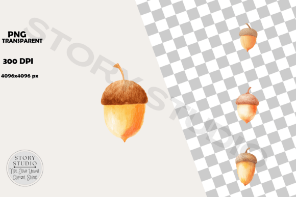 Download Cute Acorn Clipart for Autumn Crafts - Art Collection