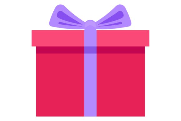 Download Red Gift Box Icon. Holiday Present Symbo - Premium Resources