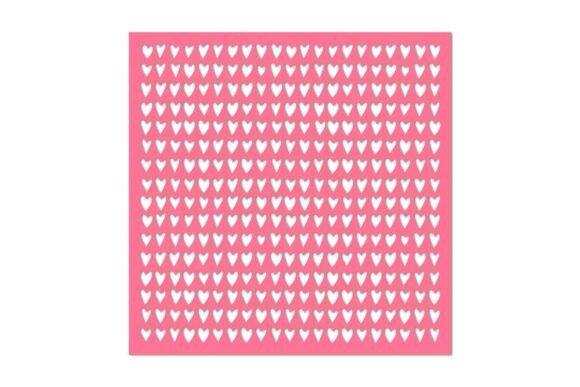 Download Cutout Small Hearts Square Background - Art Collection