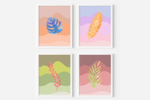 Download Leaf Decor Wall Arts, Botanical Prints - Art Collection