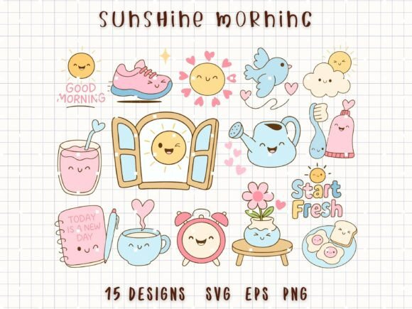 Download Sunshine SVG Good Morning Clipart - Art Collection